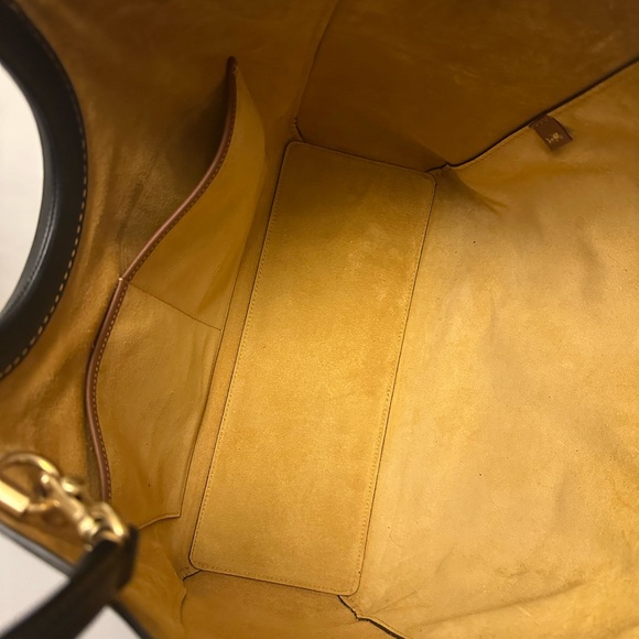 Coach Rae Tote Black Leather Bag - Picture 5 of 12